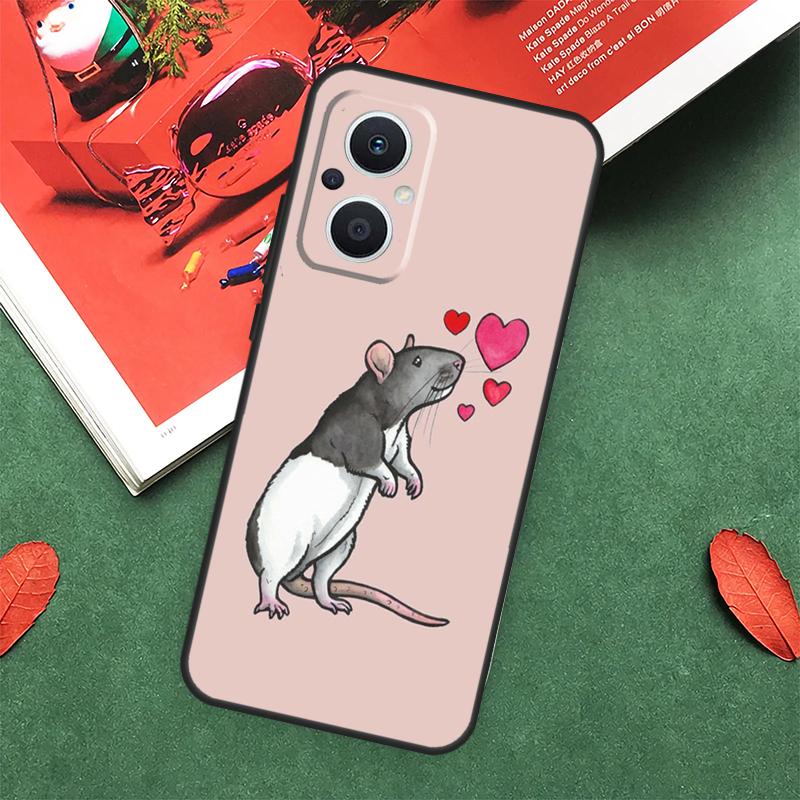 

Чехол Мышь Крыса Для OPPO Reno 14F 13F 12F 11F 12 13 14 10 Pro 7 8 Lite OPPO Find X5 X6 X8 X9 Pro Чехол OPPO Reno10 Pro