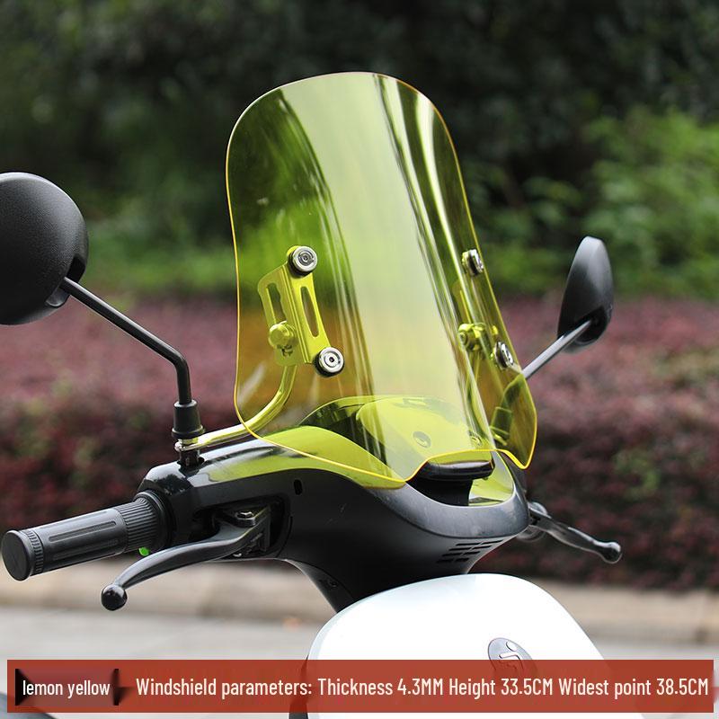 Front Windshield for Ninebot No. 9 Electric Scooter: Compatible with N and M Series