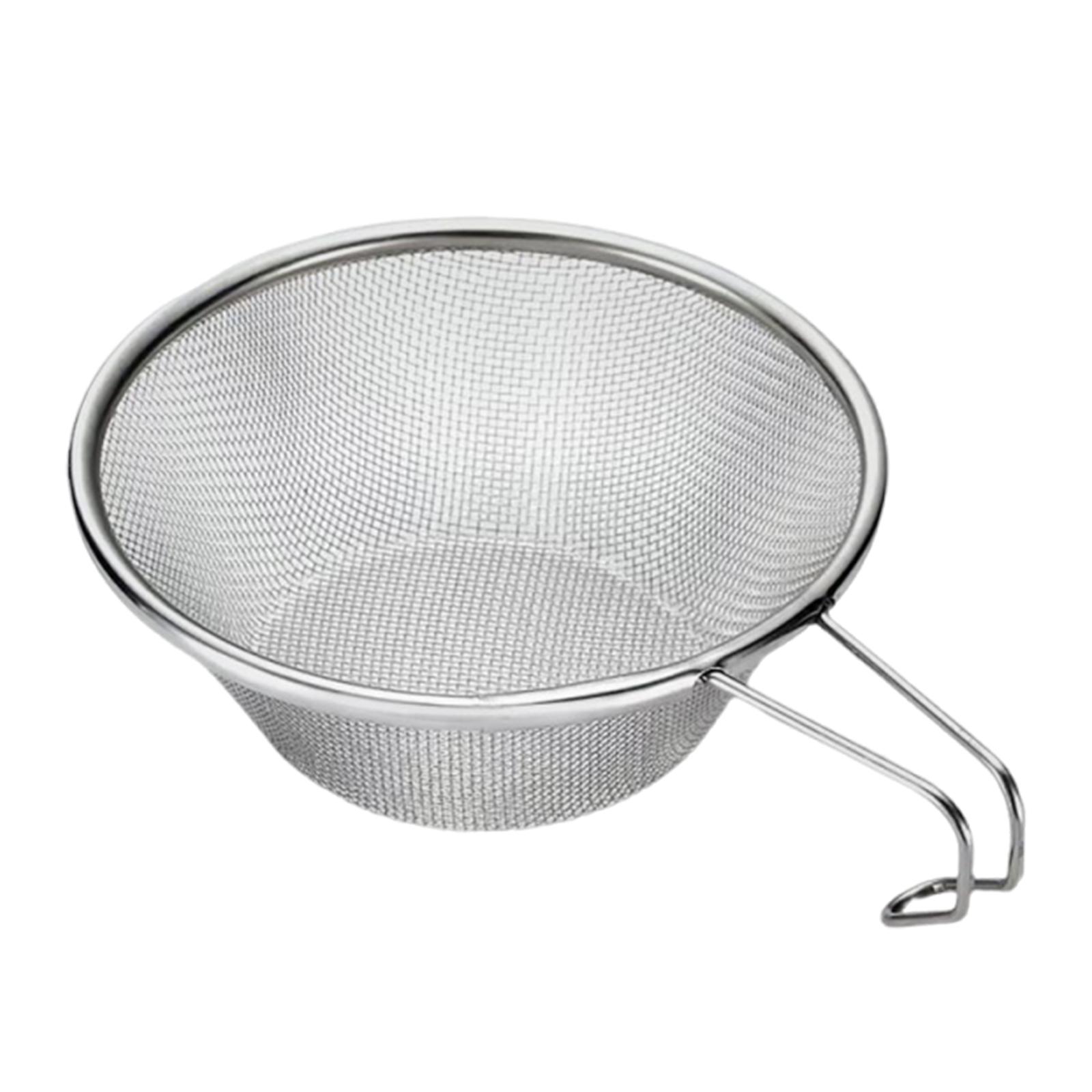 Sierra Cup Colander Stainless Steel Camping Mini Colander Strainer with Handle Filter Mesh Compatible with Sierra Cup