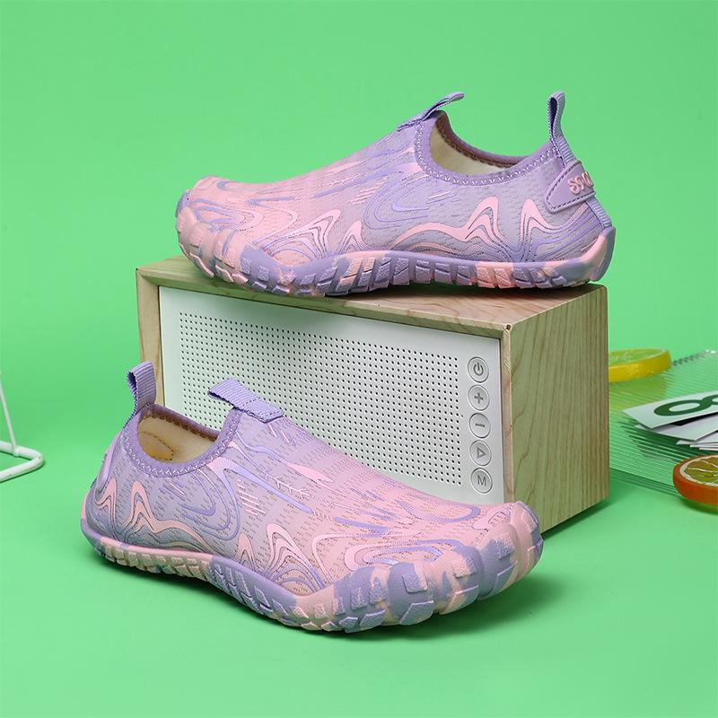 New popular outdoor children's creek shoes men's and women's seaside anti-cut soft-soled wading shoes amphibious beach water shoes