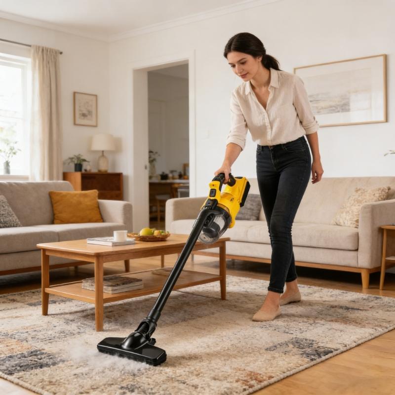Powerful Cordless Handheld Vacuum Cleaner With Strong Suction For Home Carpet Furniture & Car Interior Cleaning