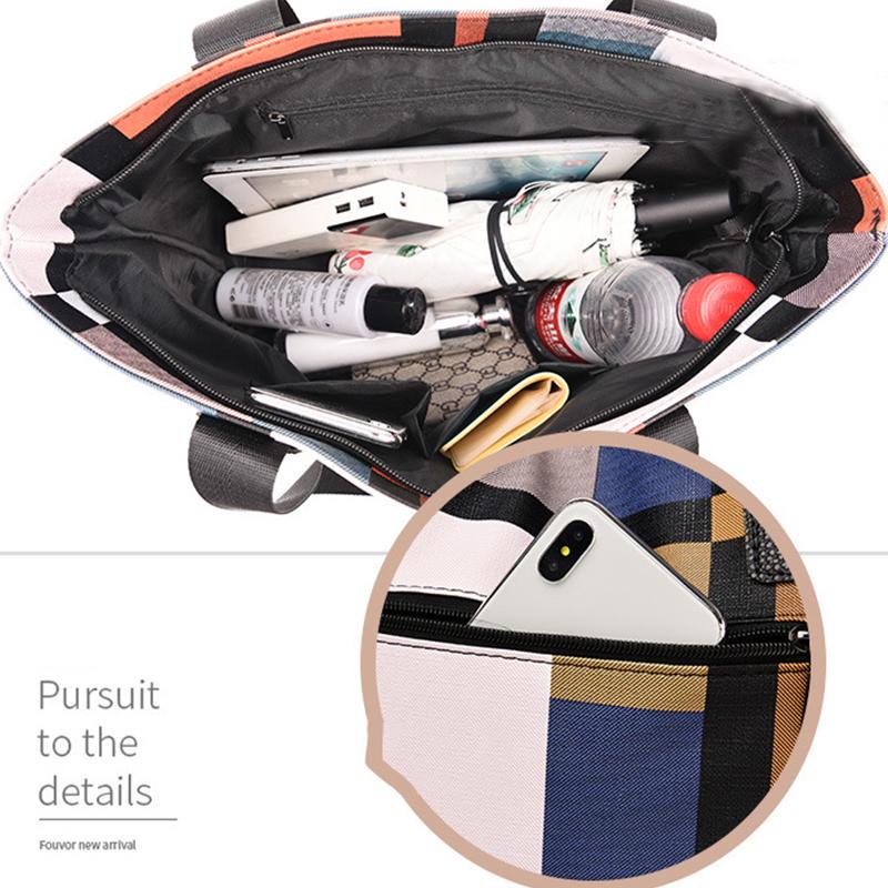 Projektanci Torebki Damskie PU Leather Top-Handle Bolsas Torby damskie na ramię o dużej pojemności Casual Splice Tote Bag