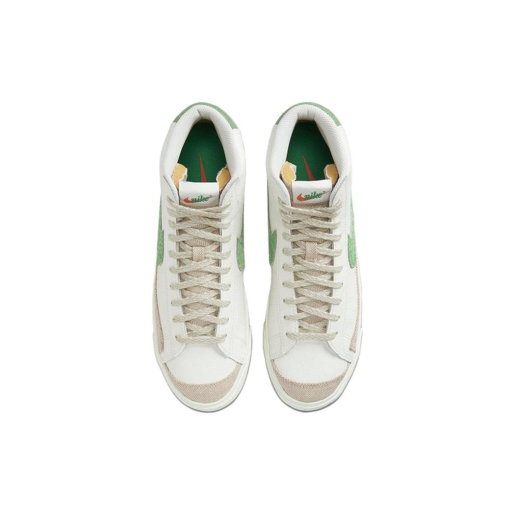 Nike Blazer Mid 77 Vintage Sail Stadium Green Herren Sneaker Weiß Safety-Orange Schwarz FD0759-133