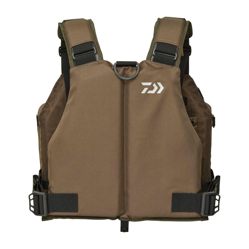 Daiwa Floating Game Vest Brown Khaki Free Size DF-6425