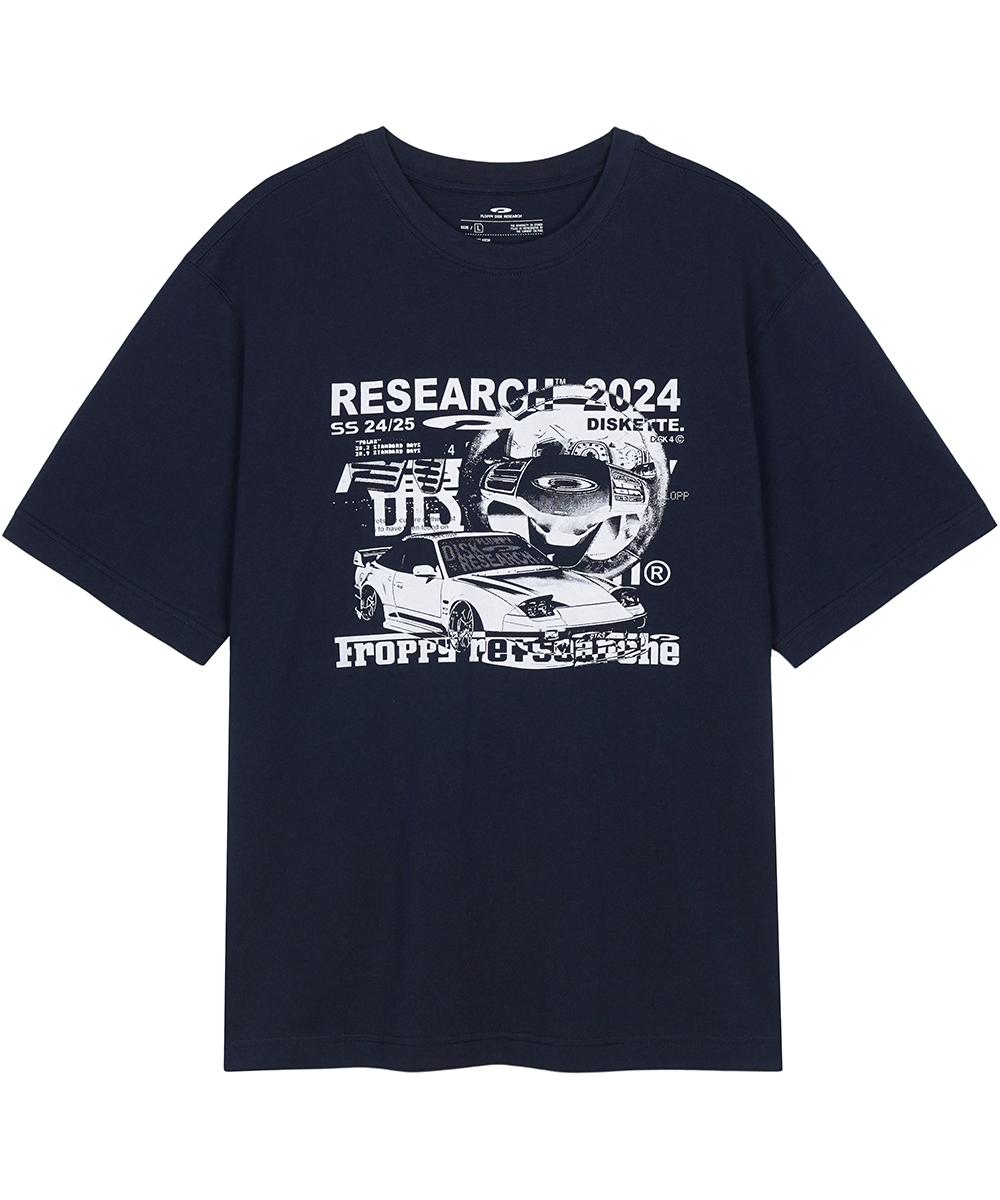 Fdr Old Sports Drive Short Sleeve Navy S(Woman)