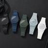 Casual Plastic Band Men Watches Simple Dial Business Wristwatch For Mens Clock Reloj Hombre