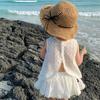 Girls Outfit Set Summer Clothing Sets Hollow Lace Suit Baby Casual Sleeveless T-shirt+Shorts Kids Clothes Sets Baby Clothes