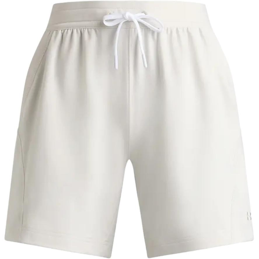 

Under Armour Ss25 Her Knitted Casual Comfortable Versatile Lace-Up Sports Shorts Women shorts Peak-White 6005992-110 XL