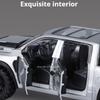 1:32 RAM Mammoth Pickup Model Toy Car Front Wheel Steering Alloy Body Simulated Off-road Truck Models Toys Sound Light Gifts