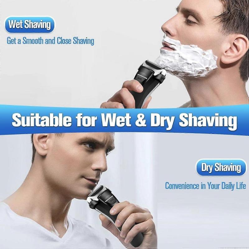 Electric Shaver, Men Electric Shaver, Foil Shaver, Men Electric Shaver, Facial Clean Shave, Rechargeable Men Shaver