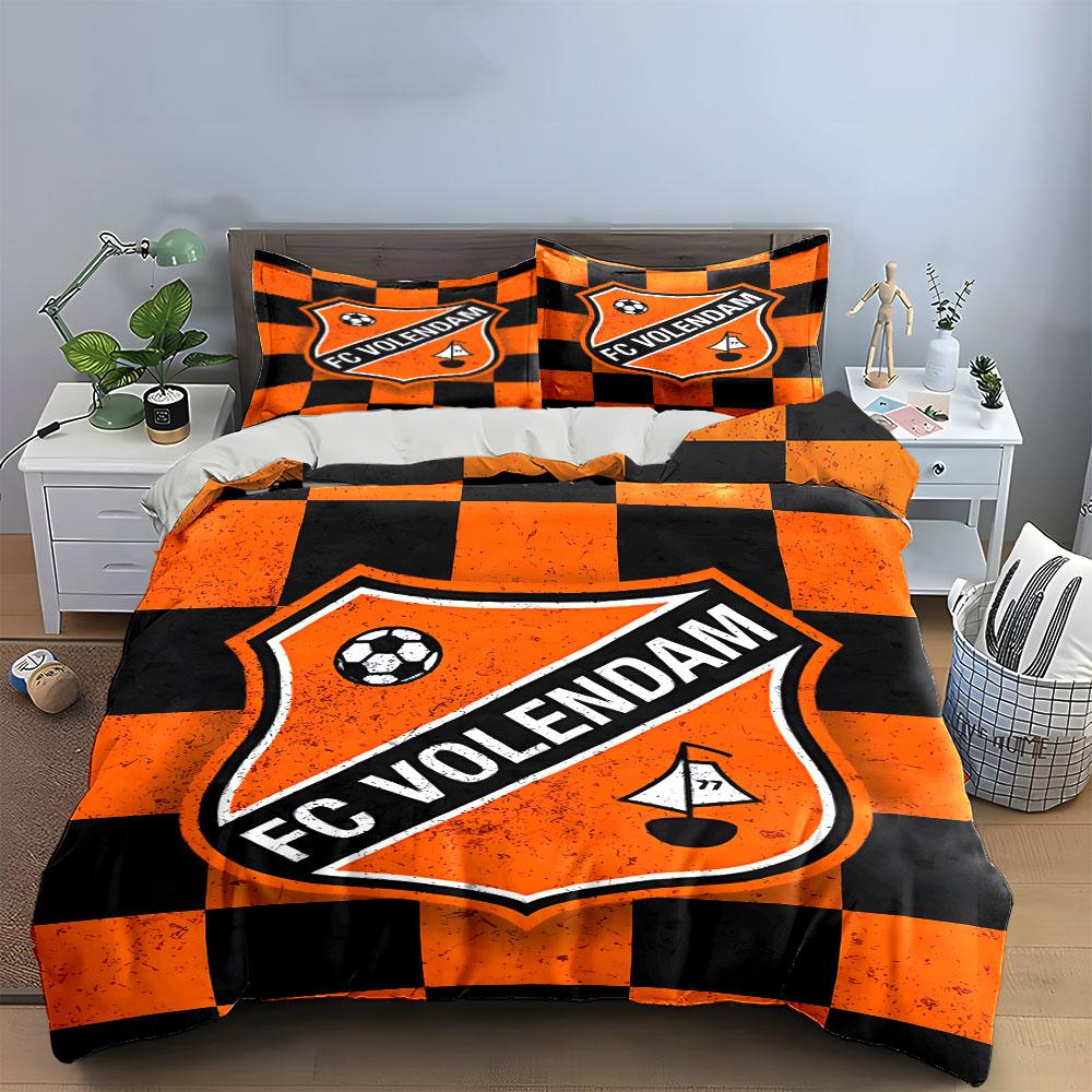 "FC Volendam Bedding Set" Bedding Duvet Cover Set Duvet Cover Pillowcases (1 * Duvet Cover 2 * Pillowcases, without duvet insert)