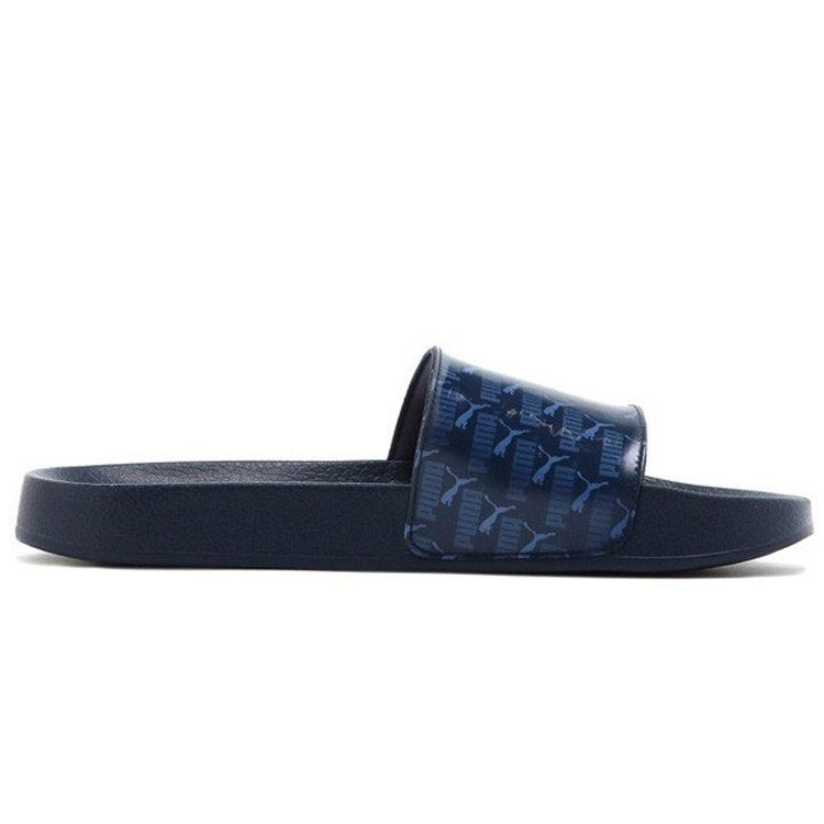 Puma Leadcat Holographic Minimalist Casual Slippers Men slippers Blue 369417-02