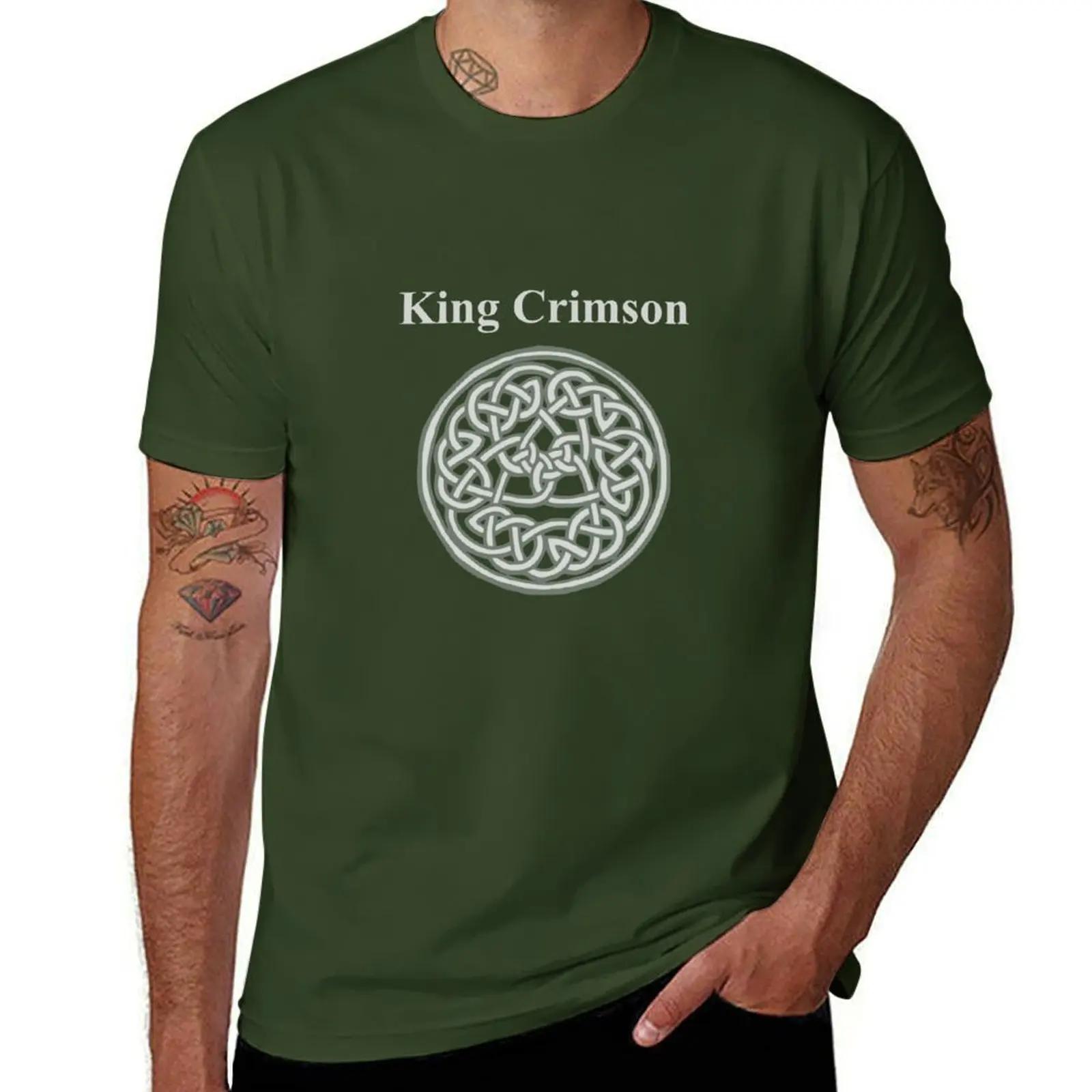 GUOYAN TOP 1982 King Crimson Vintage Discipline Album Promo T-shirt kawaii kleding oversized grafisch t-shirt Blouse goedkope spullen t-shirts mannen 3XL