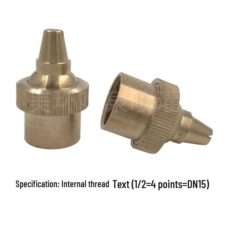 Copper Adjustable Micro Sprinkler Nozzle for Irrigation