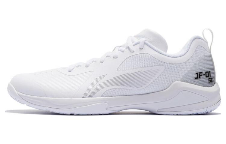 Li Ning Sprint SE Нескользящая Амортизация Низкие Бадминтонные Кроссовки Унисекс Белые AYZS018-4 41.5