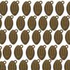 Set of 100 Zinc Alloy Sports Pendants Rugby Jewelry Supplies Bracelet Pendants Present for Jewelry Craft Enthusiasts