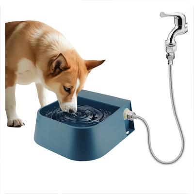 Pet Automatic Water Storage Bowl Floating Ball Feeder Drinking Bowl Indoor Outdoor Feeders Product Accessories for Multiple Pets