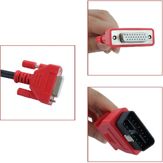 Main Test Cable for Programming Autel MaxiSys MS908P Cable Connector - 16 Pin OBD2 Diagnostic Testing Cable