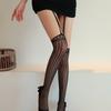 Sex Underkläder Dam Hängselstrumpor Hålmönstrade Byxor Leggings Strumbyxor Nätstrumpor Dam