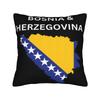 Bosnia and Herzegovina Flag Pillowcases Product Printing Cushion Cover Decoration Pillow Case Cover Home Multiple Sizes