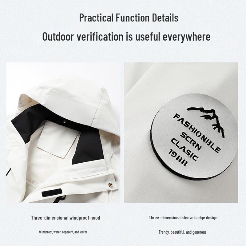 TUCANO Women's 3-in-1 Outdoor Waterproof Jacket