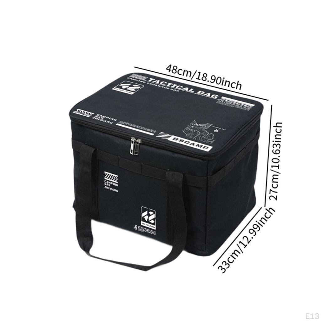 Camping Storage Bag Heavy Duty Organizer for Garage Trunk Outdoor Activities