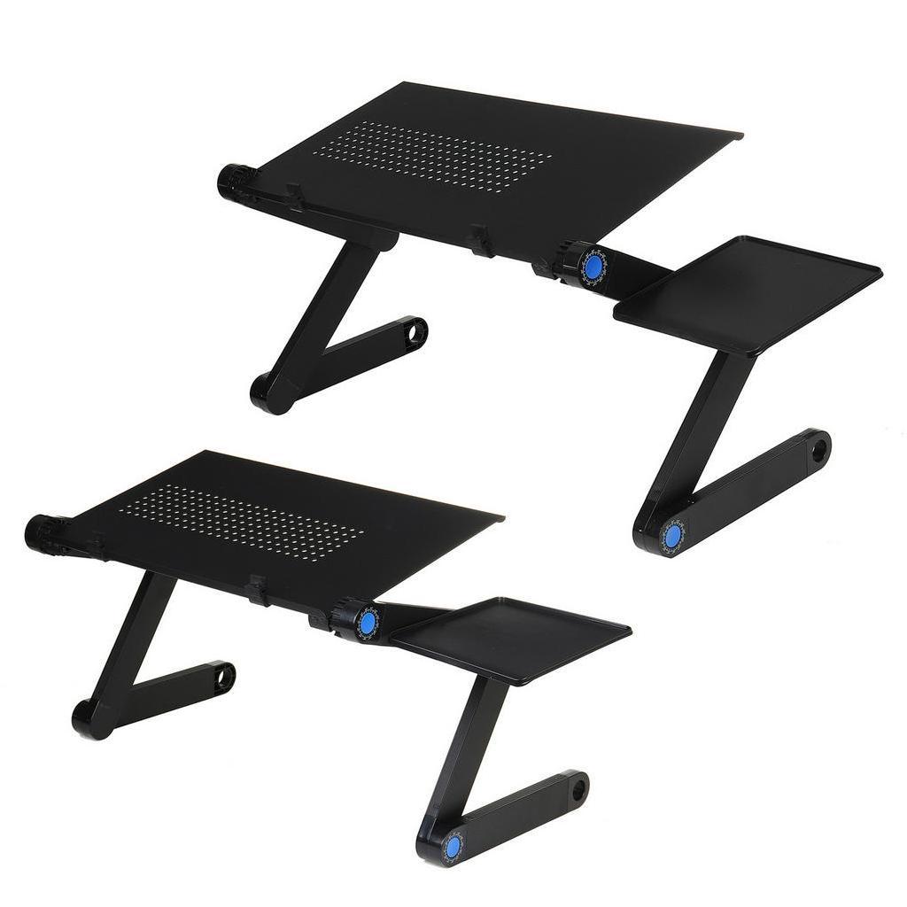 42CM/48CM Adjustable Folding Laptop Desk Computer Table Stand Tray for Bed Useful Side Tables Furniture Living Room Table