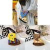 Modern Cool Woolen Kids Crossbody Bag With Geometric Pattern For Daily Use