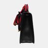 [Pre-Owned] Sylvie Gold Buckle Striped Webbing Thin Shoulder Strap Shoulder Crossbody Handbag Small - Good #RF4W08