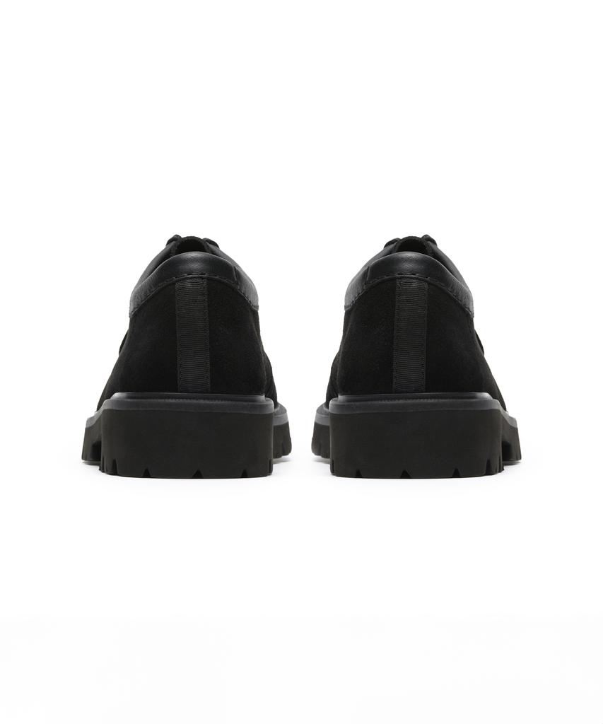 Clarks Originals (Men'S) Clay Heel Seam - Black Suede / 26186418