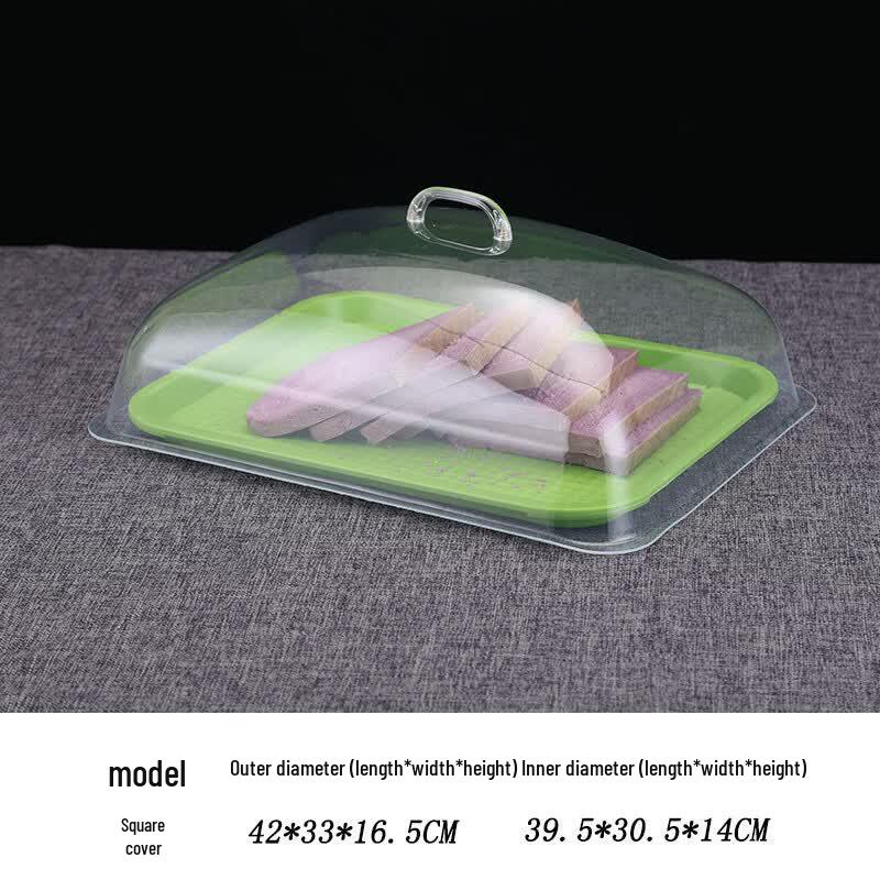 Rectangular Plastic Food Cover