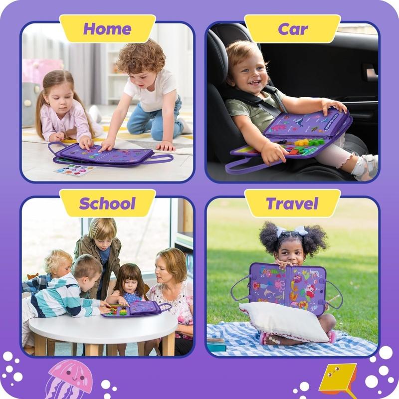 Children's Busy Board Montessori Toys Busy Books And Sensory Toys For Young Children Boys Girls Creative Tourism Gifts