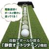 DAIYA GOLF Elektrische Puttermatte Diamond Auto Putt HD TR-478 Automatische Ballrückgabefunktion Leise Kunstrasen mit hoher Dichte (Länge ca.. 2,5m x B