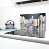 GLASS PROTECTIVE PLATE FOR STOVE 90x52 NEWSPAPERS