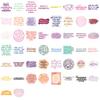 50pcs Motivational Encouragement Graffiti Stickers DIY Phone Guitar Laptop Notebook Suitcase Cup Waterproof Sticker Decals