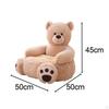 Cartoon Animal Sofa Armrest Chair Stylish Soft Cushion Size 19x19x17.7 Inch Support Seat Sit