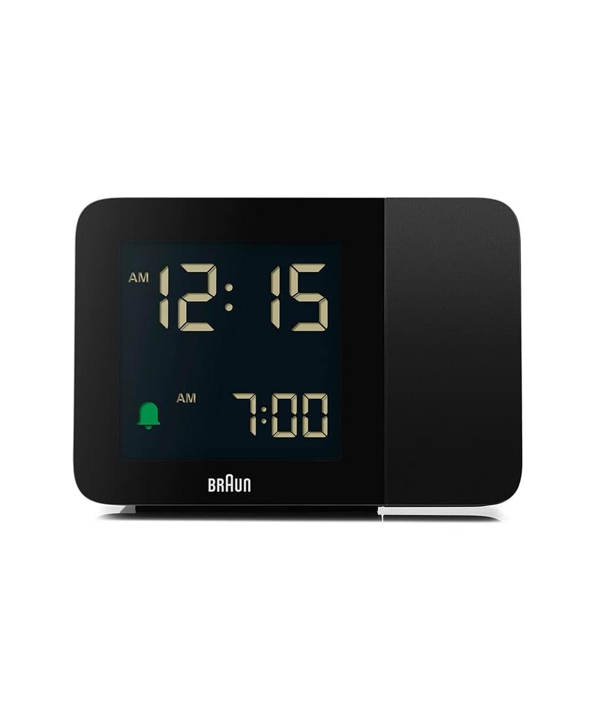 Braun Digital Projection Alarm Table BC15B [Officially Imported] Clock, Black,