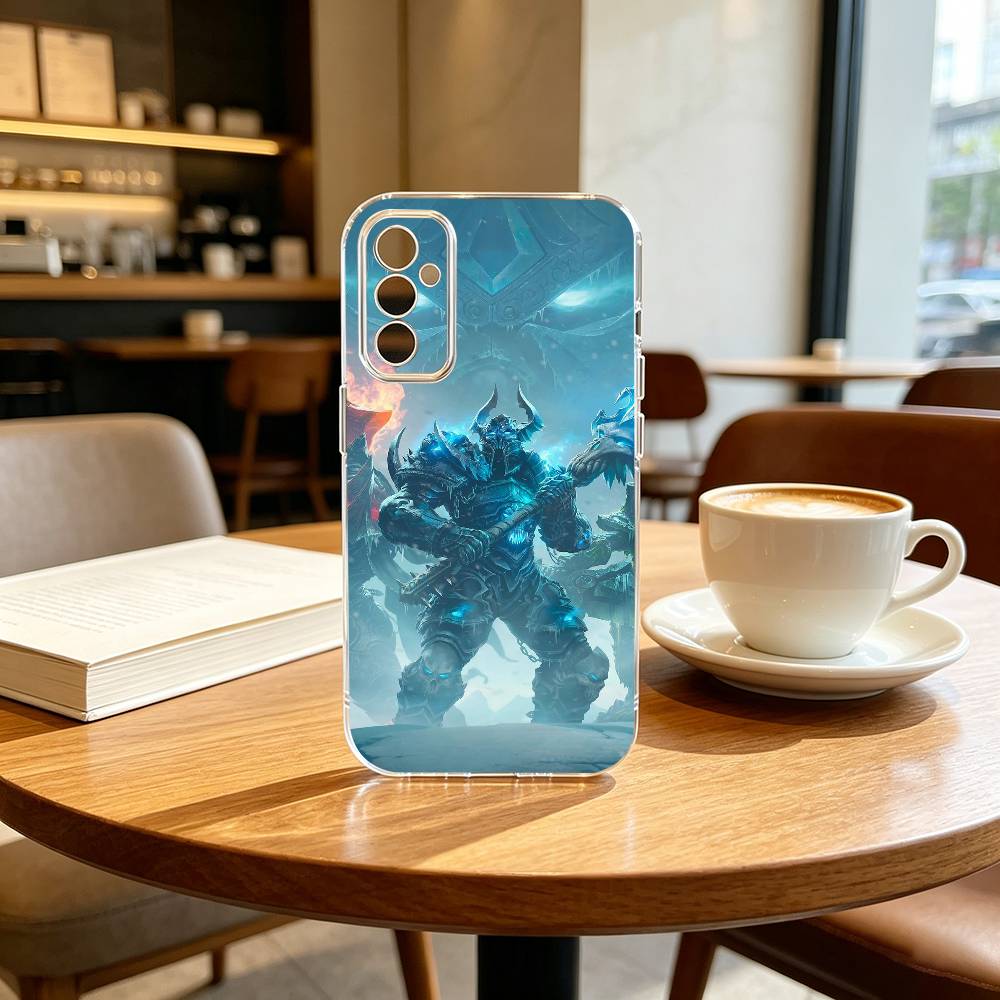 Game W-World Of W-Warcraft Phone Case For SamsungA10,12,20,21S,30,31,40,50,51,52,70,71 Transparent Cover