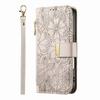 Wallet Case for Motorola Moto E15 G05 G15 G56 G75 G86 Power Edge 50 Fusion 60 Pro 5G Lanyard Zipper Card Holder Magnetic Cover