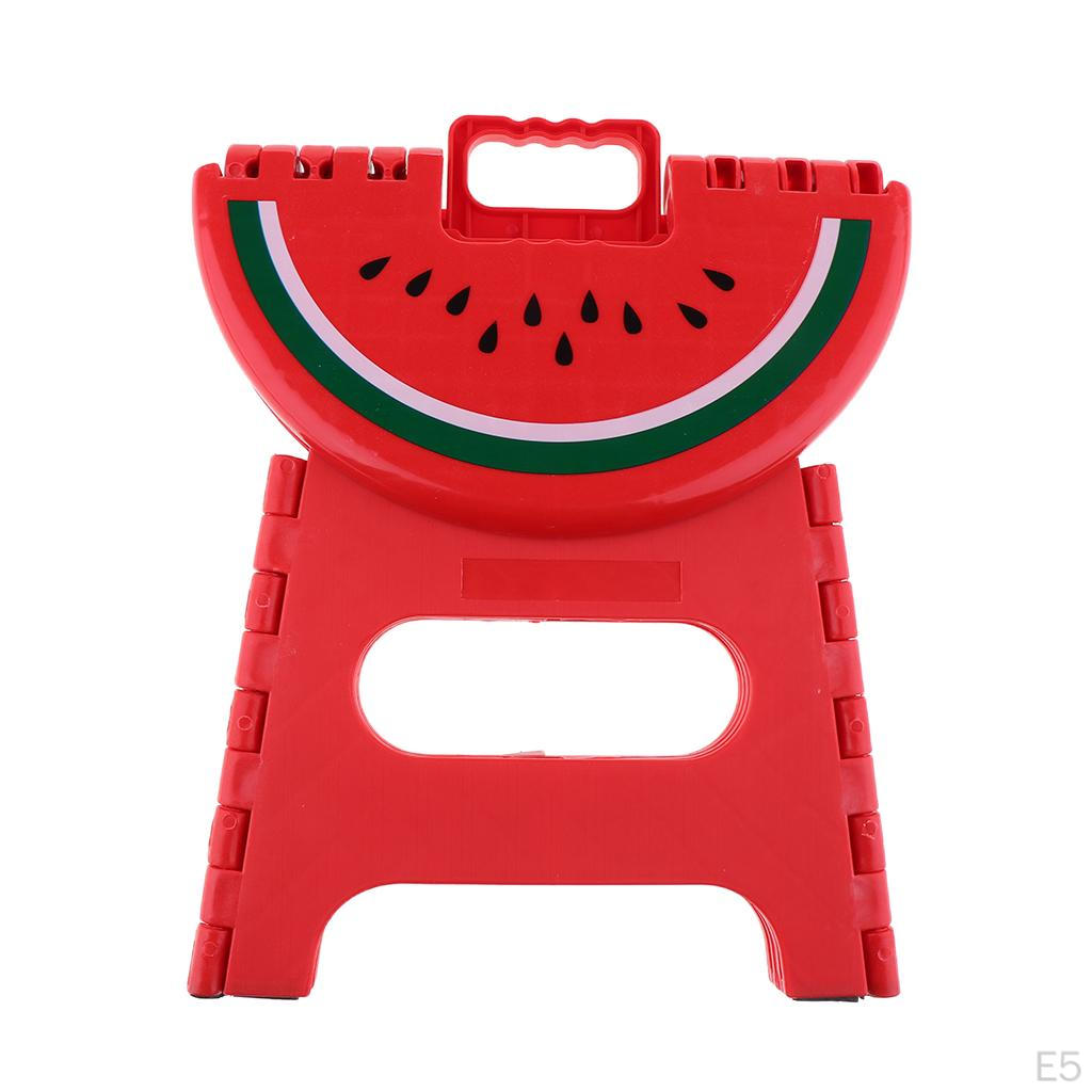 Anti-skid Fold Step Stool Foldable Kitchen Bathroom Seat Easy Storage