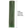 100Pcs Green Flower Stem Iron Wire Crafts DIY Handmade Simulation Plant Stem Manual Accessory Material Artificial Flower Stem