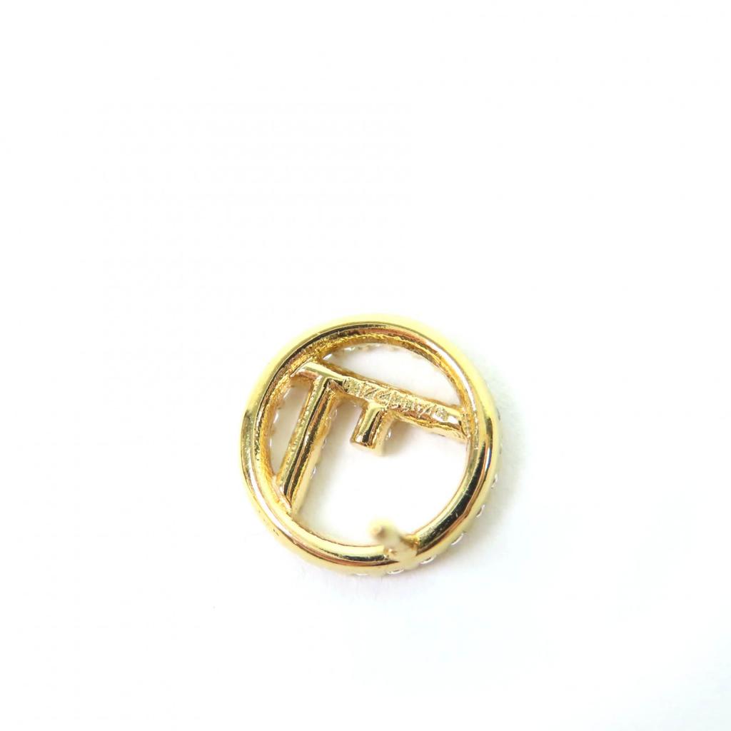 Excellent FENDI Pierce F Is Fendi Pierce Gold Used