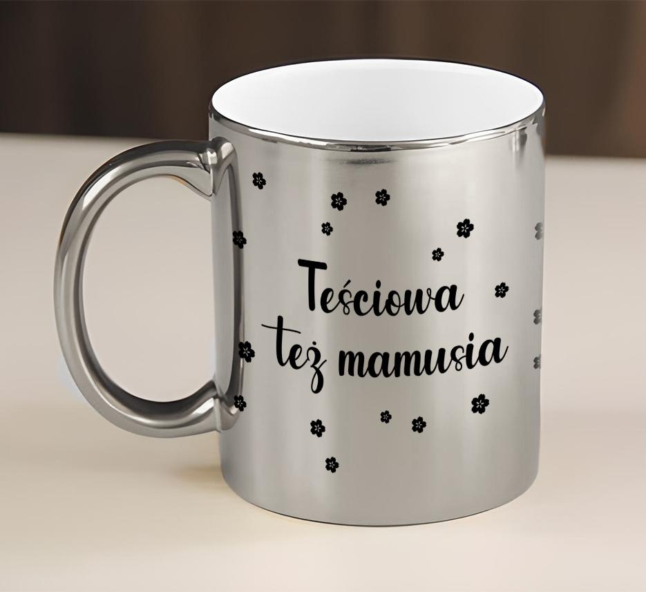 Kubek Teściowej Prezent Na Święta Dzień Matki Śmieszny Z Nadrukiem Mamusia