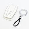 For Toyota Highlander CHR C-HR Prius Prado Land Cruiser Corolla Camry RAV4 Tpu Car Key Case Keyless Cover Shell Fob Accessories