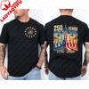 250 Years America Anniversary Clothing Fighter Jets 250th Birthday Front  Back TShirt 20252026 Shirt Men Casual Cotton Tops