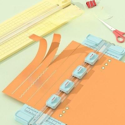 Cortador de Papel Multifuncional 4 em 1 Aparador de Mesa 310mm para Papel A4 Artesanato Scrapbooking