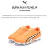 Puma Ultra Play Natural Grass Low Top Kids Football Shoes Kids Football Shoes Orange White 107233-01