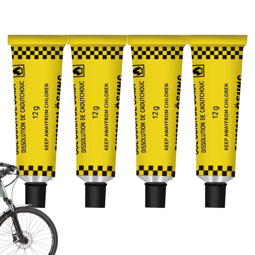 Spare Rubber Cement for Tire Repair Kit 4 X 12g