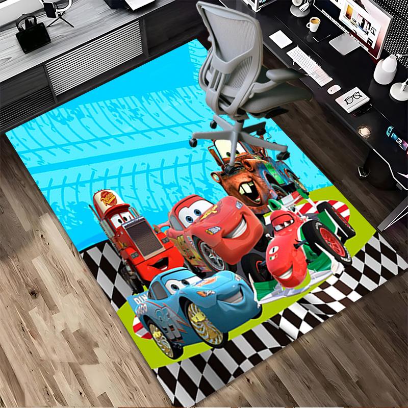 Car Race Living Room Nonslip Area Rug Soft Carpet For Bedroom Game Playroom Sofa Office Home Decor Doormat Christmas Gift C922231