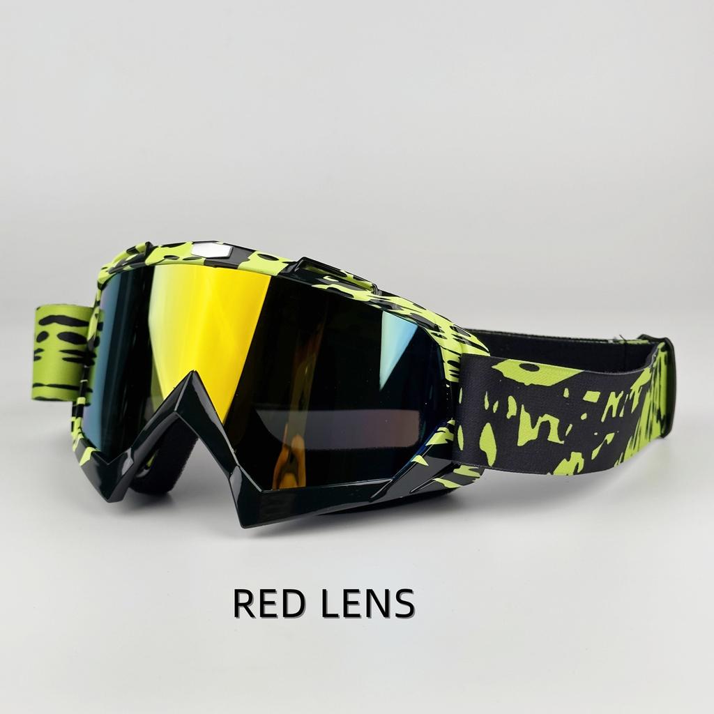 Newest Motorcycle Goggles For Men Motocross Sunglasses Safety Protective MX Night Vision Helmet Goggles Vintage Driving Glasses